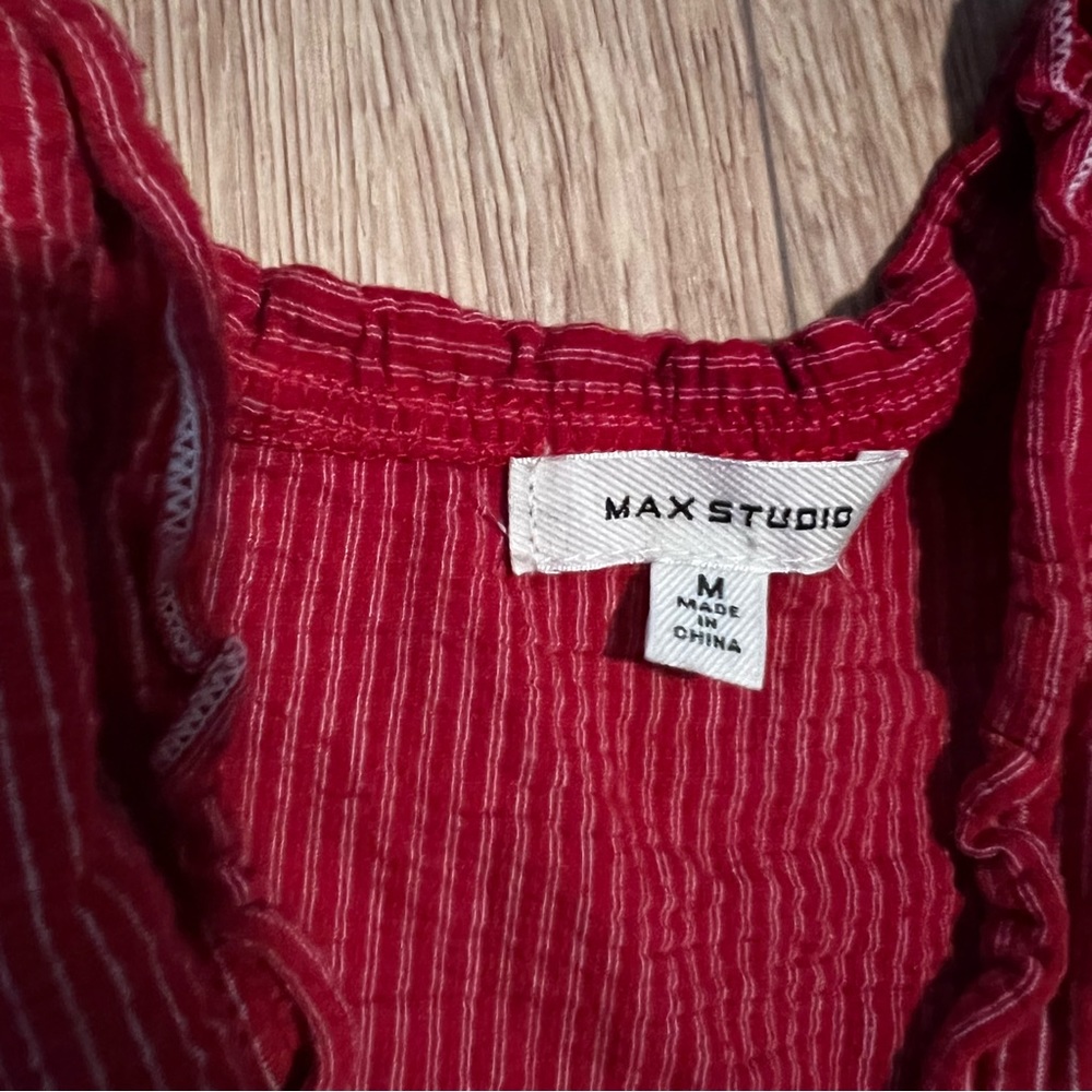 Red & White Striped Dress Max Studio - Picture 4 of 6